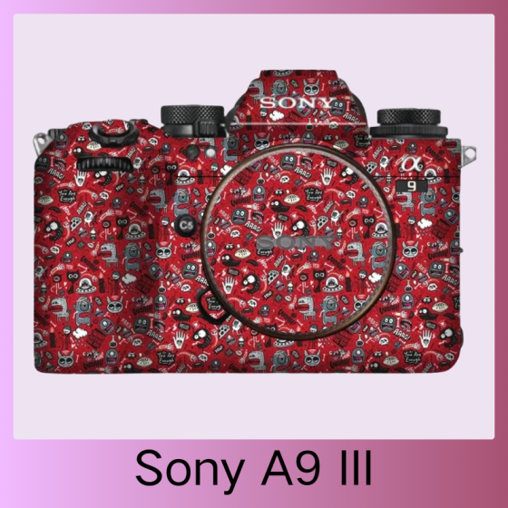 Corpo da Sony  A9 III  - Pele câmera, adesivo câmera - com alta resistência a arranhões, à prova d'água e com design elegante.